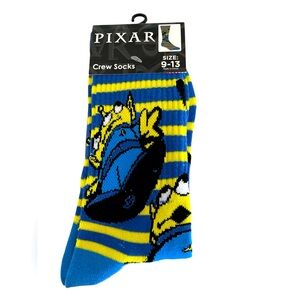 DISNEY PIXAR TOY STORY ALIEN STRIPED CREW SOCKS